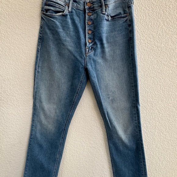 MOTHER Pixie Dazzler Ankle Fray Shoot to Thrill size 31 - Picture 3 of 14